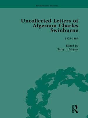 cover image of The Uncollected Letters of Algernon Charles Swinburne Vol 2